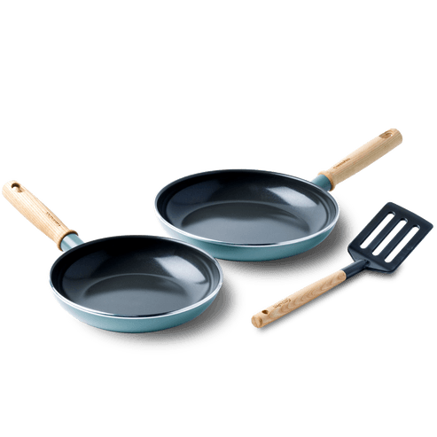 Ensemble de poêles Greenpan 20/24 cm 'Mayflower' avec spatule