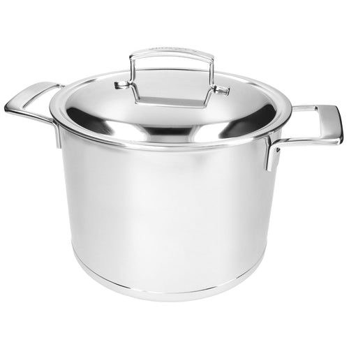 Demeyere Marmite avec couvercle à double paroi 'Silver 7' Ø24cm / 7,5L