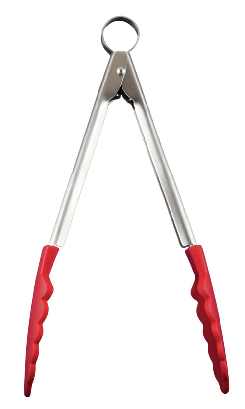 Mini pince de service Cuisipro Silicone 24cm Rouge