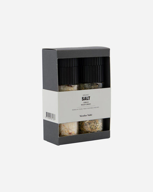 Cadeaubox Organic Chili Salt & Wild Garlic Nicolas Vahé