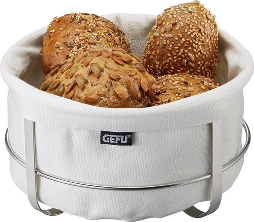 Gefu Corbeille à pain 'Brunch' blanc Ø22cm