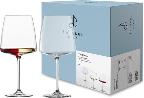 Verres à vin Zwiesel Glas, lot de 2, 0,535 L « Vivid Senses Velvety & Sumptuous 140 »