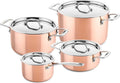Set de 4 casseroles en cuivre DUCQ