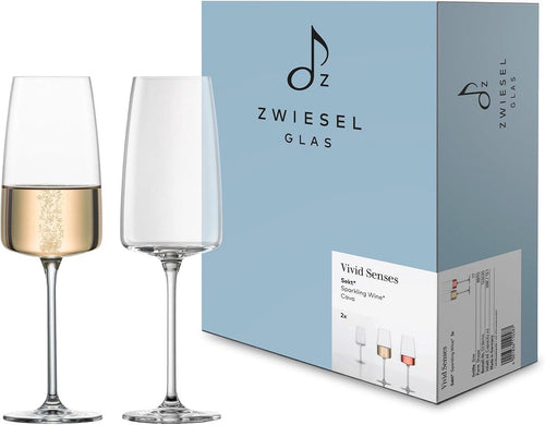 Verres à champagne Zwiesel Glas 2 pces 0,39L 'Vivid Senses Light & fresh 77'