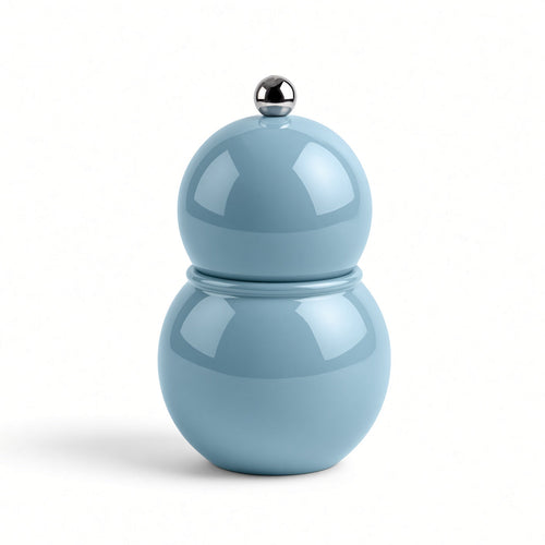 Addison Ross Peper- of Zoutmolen 'Chubbie' Chambray blauw 12cm