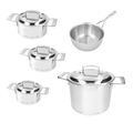 Batterie de cuisine Demeyere 5 pièces 'Silver 7'