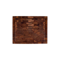 Bowls and Dishes Pure Acacia Wood hakblok 44x34x6cm van acaciahout met sapgoot - foto 1