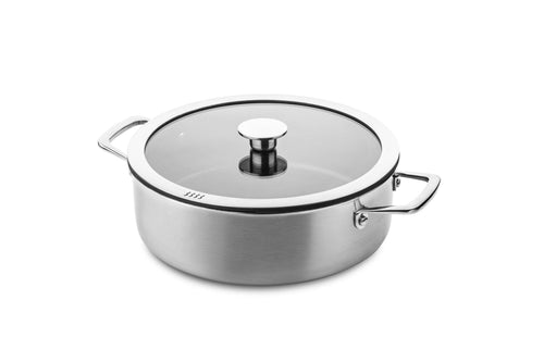 DUCQ Sauteuse Ø26cm / 4L Downdraft 'Revêtement antiadhésif sans PFAS'