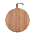 Bols et plats Bois pur | Planche à servir ronde en hêtre Ø 35 x 2 cm