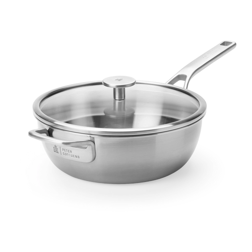 BK Sauteuse 3-ply en inox Ø24cm / 3,4L 'Maestro Peter Goossens'