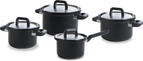 Set de 4 casseroles BK 'Flow Cool Black'
