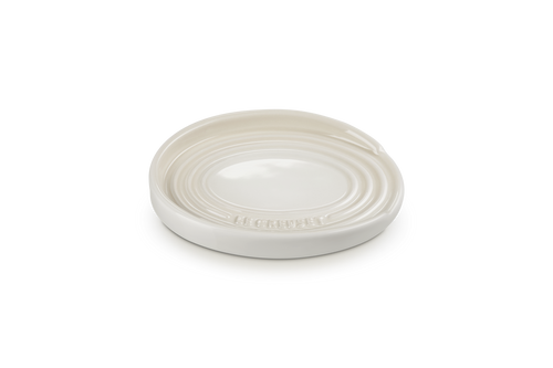 Repose-cuillère ovale Le Creuset 'Meringue'