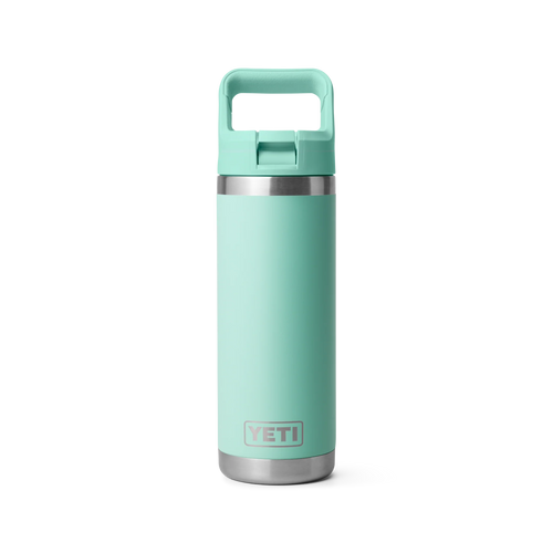 Bouteille isotherme YETI Rambler 532 ml avec bouchon à paille 'Seafoam'
