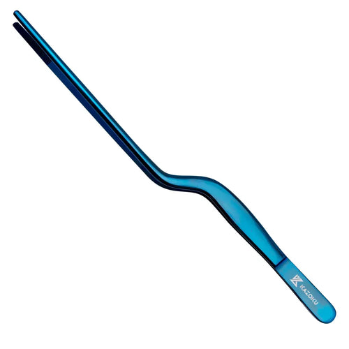 Pince de cuisine Kazoku Gourmet Bleu 20 cm