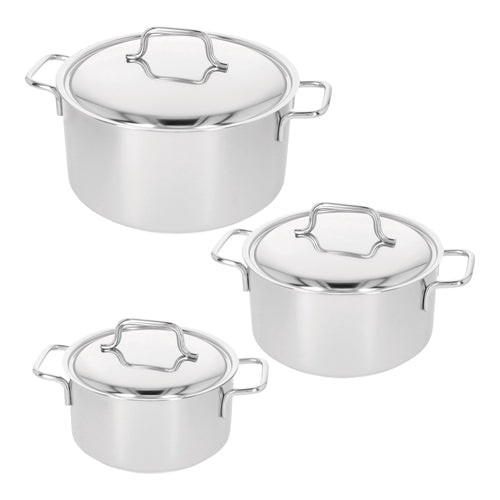 Set de 3 casseroles Demeyere 'Apollo 7'