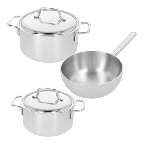 Batterie de cuisine Demeyere 3 pièces 'Apollo 7'