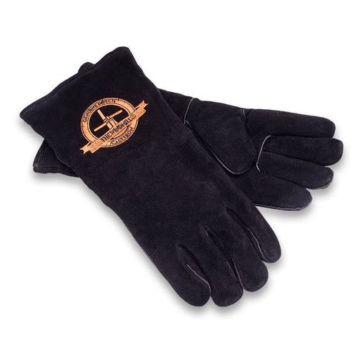 Ensemble de 2 gants de barbecue en cuir The Windmill