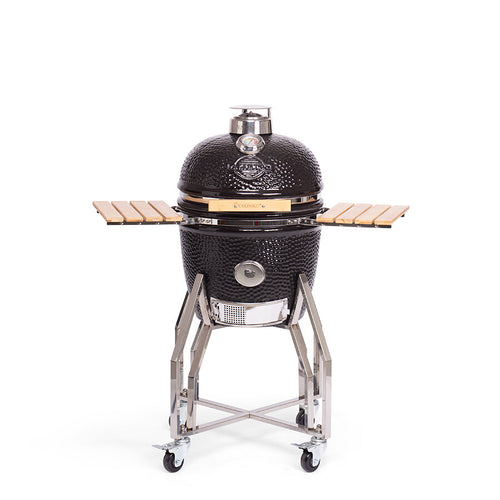 YAKINIKU Kamado Medium Complet Ø41cm + Support et tablettes latérales